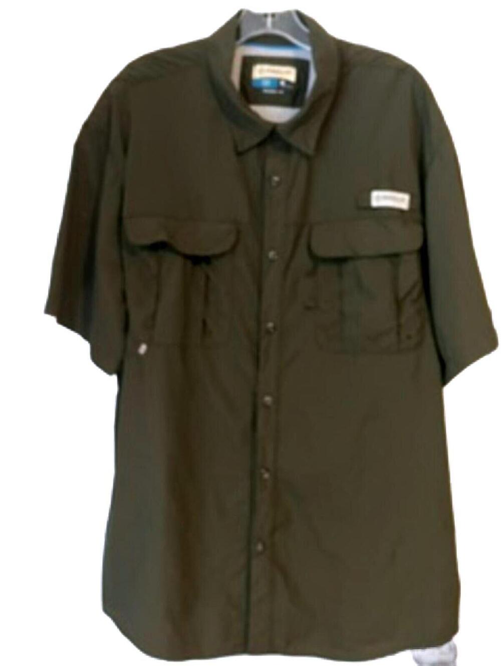 Magellan Outdoors Fish Gear Relaxed Fit Short Sleeve Fishing Shirt  XL